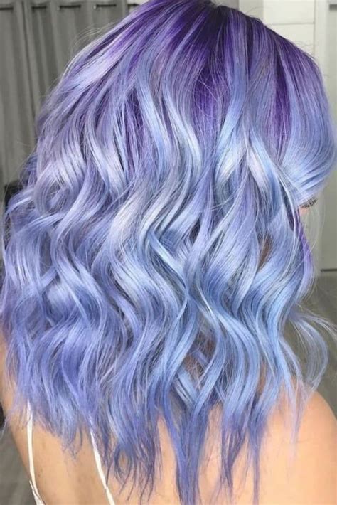 See Ya Lavender — Periwinkle Is Our New Favorite Pastel Hair Color In 2020 Hair Color Pastel
