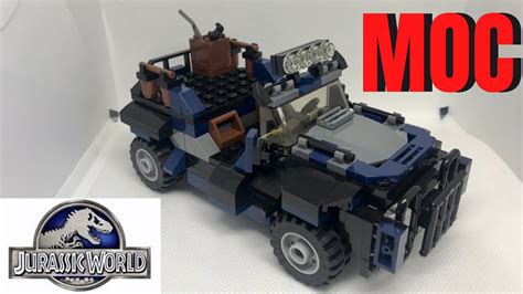 Lego Jurassic World Jeep Moc Youtube