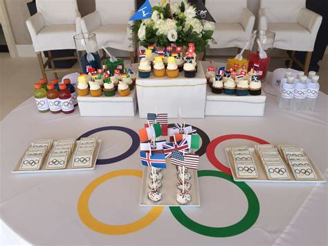 Make flags, torches, ribbons, olympic rings, medals and other decorations. Get Into The Summer Games With An Olympic Themed Party