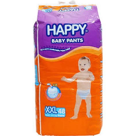 Happy Baby Pants Xxl 48pcs Baby Diapers Walter Mart