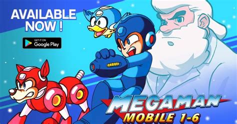 Rockman Corner Mega Man Mobile 1 6 Now Available On Android Update