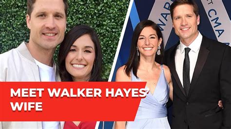 Who Is Walker Hayes Wife Get To Know Her And Their Epic Love Story