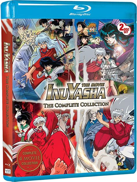 Inuyasha Movie The Complete Collection Blu Ray Dvd Et Blu Ray