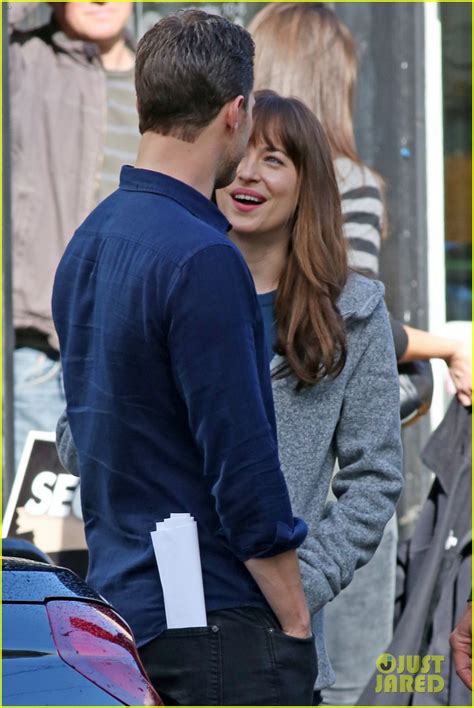 Dakota Johnson And Jamie Dornan Hold Hands For More Fifty Shades