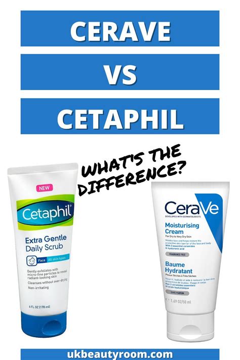 Cerave Vs Cetaphil Whats The Difference And Which One Is Best In