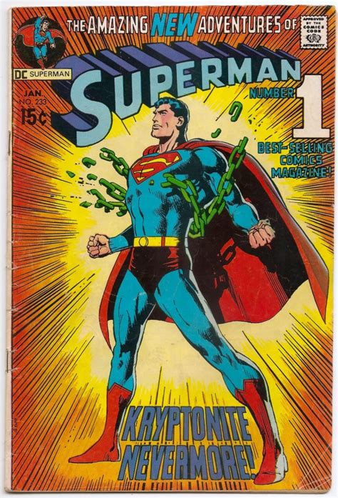 Superman Classic Neal Adams Cover Brooklyn Comic Shop