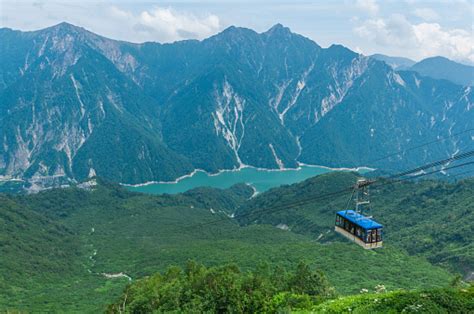 Tateyama Ropeway Stock Photo Download Image Now Overhead Cable Car