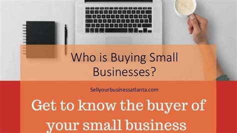 Who Is Buying Small Businesses