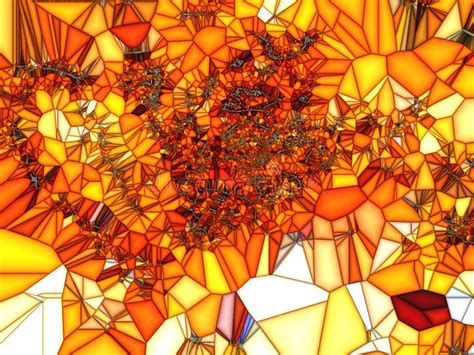 Orange Stained Glass Texture Stock Image Image Of Wallpaper Closeup 194945243