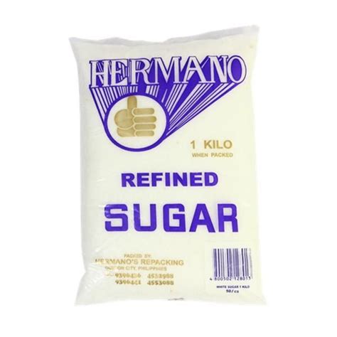 Hermano Refined White Sugar 1kg Shopee Philippines