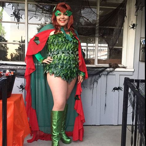 Uma Thurmaninspired Poison Ivy Leotard Costume Etsy