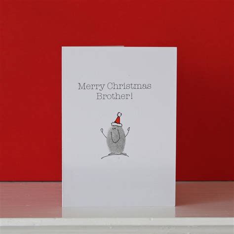 Brother Christmas Card By Adam Regester Design