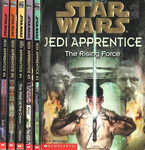 Jedi Apprentice Books 1 6 Star Wars The Rising Forcethe Dark Rival