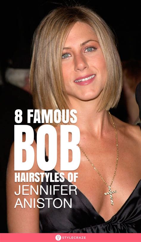 8 Famous Bob Hairstyles Of Jennifer Aniston Jennifer Anniston Short