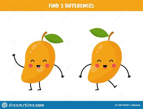Find Three Differences Between Two Cartoon Xylophones Vector