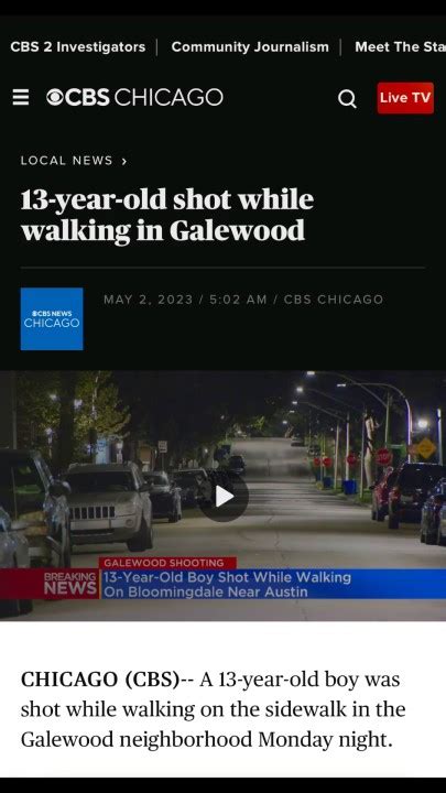Corey Dooley On Linkedin Last Night A 13 Year Old Boy Was Shot In