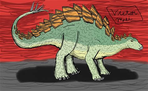 Artstation Jurassic Park Stegosaurus Fanart