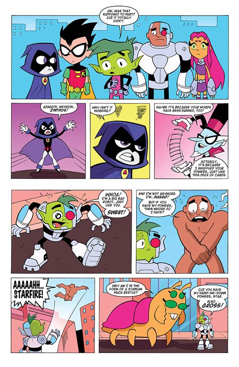 Teen Titans Go 16 5 Page Preview And Cover Released By Dc Comics