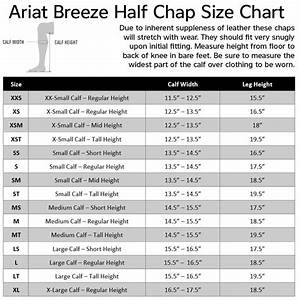 Ariat Breeze Unisex Half Chaps Bahr Saddlery