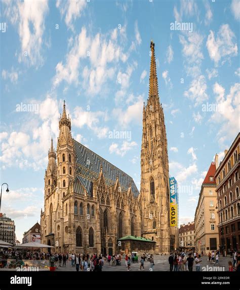 Vienna Austria August 11 2022 Stephansdom Viennas Cathedral