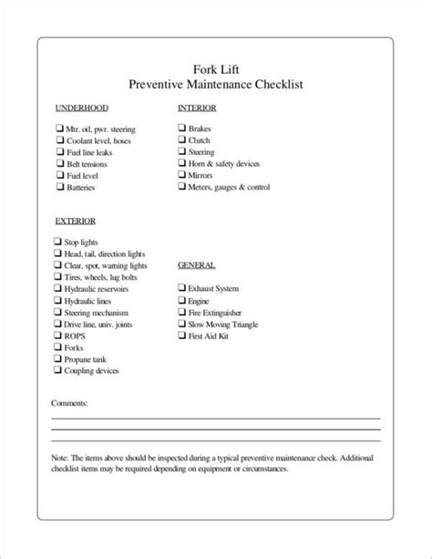 Ups Maintenance Checklist Excel Fill Online Printable