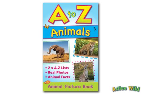 Animal Picture Book Explore The Animal Kingdom And The Alphabet