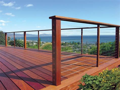 How To Build Deck Rail With Wire Vertical Stainless Steel Cable