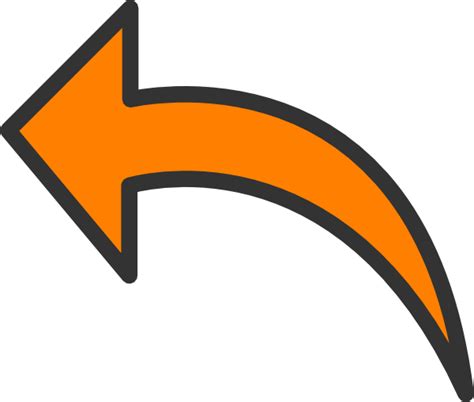 Orange Arrow Clipart Clip Art Library