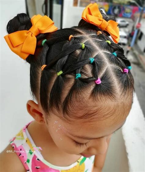 22 Easy Rubber Band Hairstyles For Kids The Glossychic In 2021 Kids