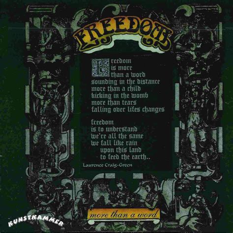 Musicology Freedom Freedom Is More Than A Word 1972
