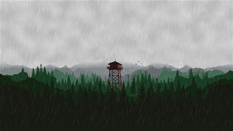 1366x768 Resolution Firewatch Scenery 5k 1366x768 Resolution Wallpaper