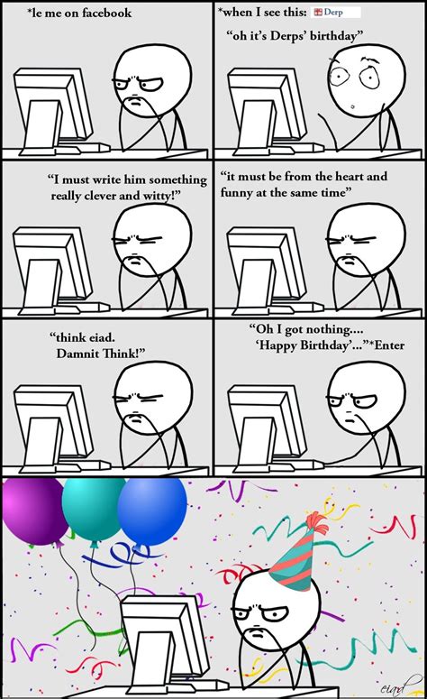 Derp Birthday Funny Pictures And Best Jokes Comics Images Video