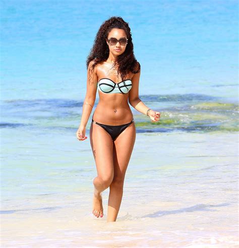 Babe Mix S Leigh Anne Pinnock Shows Off Gorgeous Figure During Barbados Vacation Oh No They