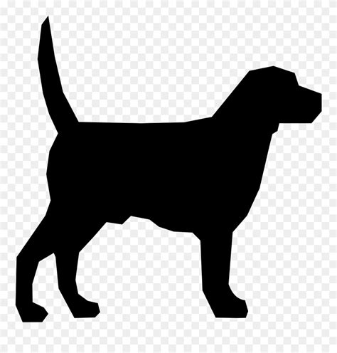 File Dog Silhouette Svg Wikimedia Commons Beagle Size Compared