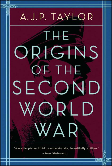 Origins Of The Second World War Book By Ajp Taylor Official