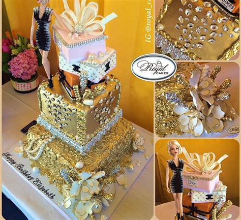 Love This Diva Birthday Cakes Royal Cakes Gold Novelty Cakes