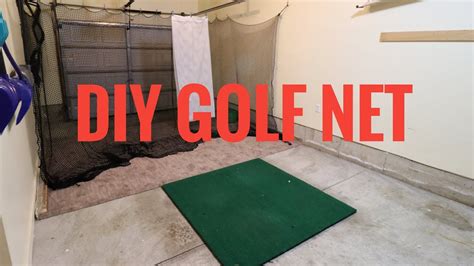 Indoor Golf Net For Garage Diy Dandk Organizer