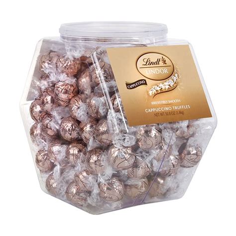 Wholesale Lindt Lindor Cappuccino Truffles Changemaker Display Tub