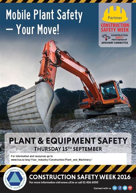 General safety for excavations & trenches. CIF Construction Safety Week 2016, Day 4 Mobile Plant ...