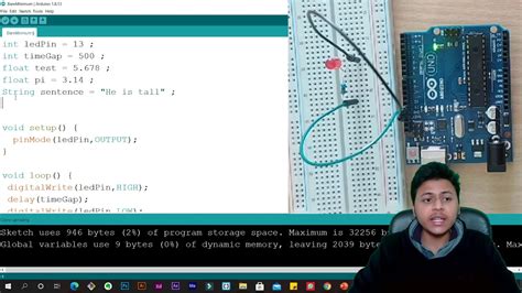 Arduino Tutorial 7 How To Use Variables In Arduino Programming