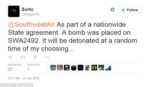 Fbi Finds No Bombs On Atlanta Flights After Twitter Bomb Threats