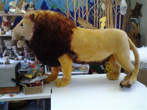 Steiff Studio Lion Our Biggest Project To Date Lion Sculpture