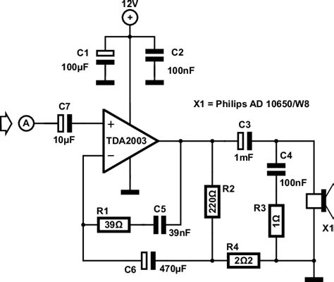 Schematic Diagram Amplifier Circuit Diagram