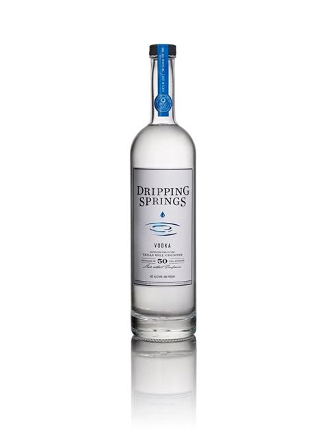 Review Dripping Springs Vodka Best Tasting Spirits Best Tasting