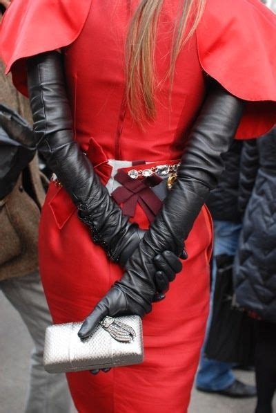 details long leather gloves black gloves red gloves leather dresses leather outfit leather