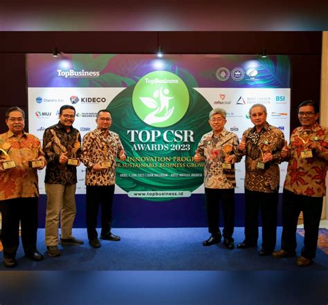 Keren 7 Unit Usaha APP Sinar Mas Raih Top CSR Award 2023 Suara Karya