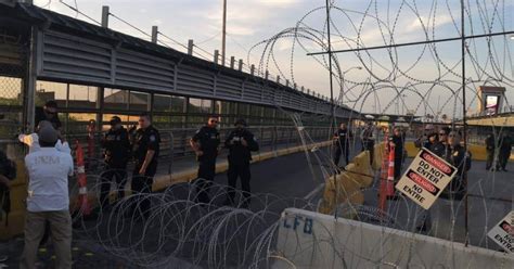Refuerzan Seguridad En Cruces Fronterizos De Tamaulipas Y Coahuila El