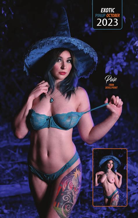 Exotic Pinup Pixie From Devils Point October