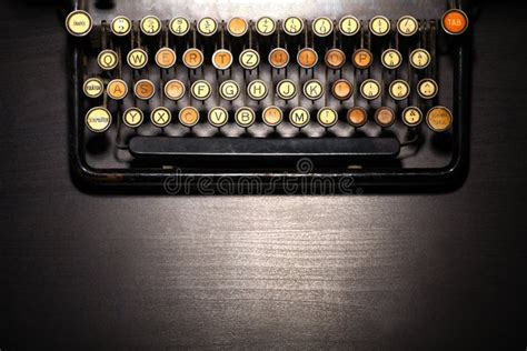 Vintage Typewriter Keyboard Stock Photo Image Of Detail Nostalgia