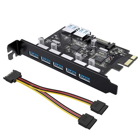Buy Tiergradesuperspeed Ports Pci E To Usb Expansion Card With